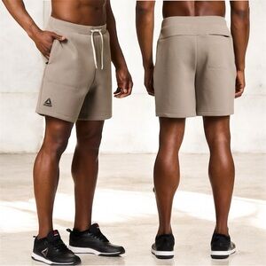 Reebok Men's Athletic Beige Shorts